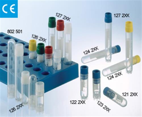 121278 | 2 mL Cryo.s Tube PP Sterile Internal Thread Yellow