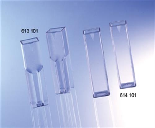 614101 | Macro Cuvette PS 4 mL 12x45 mm Flat BOT