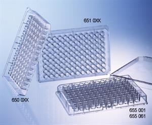 650061 | 96W MICROLON 600 Plate PS High Binding Round U Bot