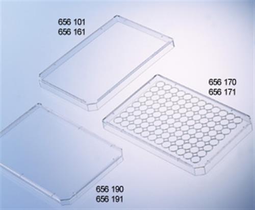 656161 | Microplate Lid PS Sterile Standard Height Clear