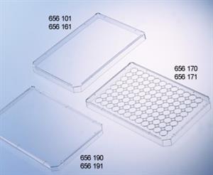 656161 | Microplate Lid PS Sterile Standard Height Clear