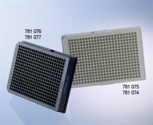 781077 | 384W FLUOTRAC 600 Plate PS High Binding Flat Botto