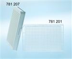 781207 | 384W Plate PP Flat Bottom White