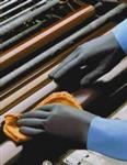 1K785 | D0559 Chem Restnt Gloves Blue Black Sz 9 PR