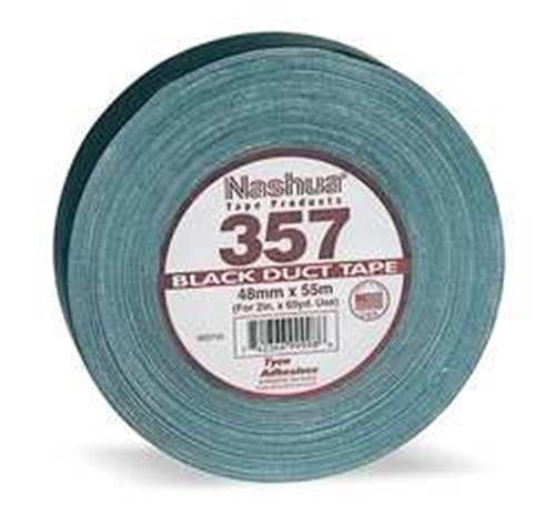 15R452 | Duct Tape Black 1 7 8 in x 60 yd 13 mil