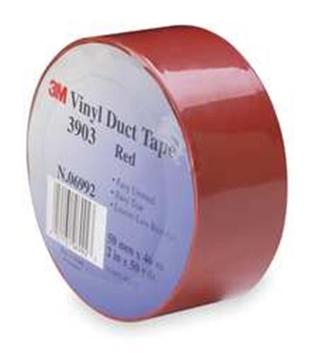 15F774 | Duct Tape Red 2 in x 50 yd 6.5 mil