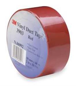 15F774 | Duct Tape Red 2 in x 50 yd 6.5 mil