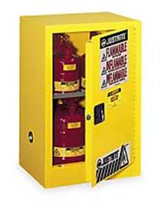 1YNF5 | E4583 Flammable Safety Cabinet 12 gal Yellow