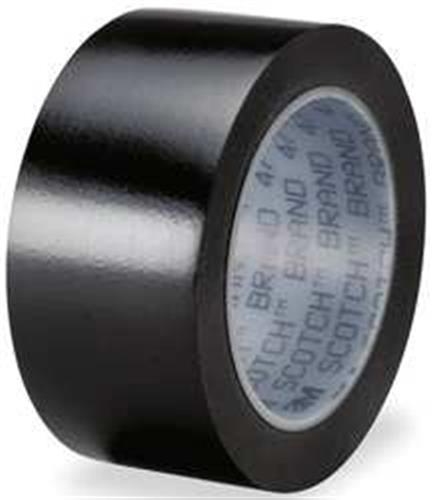 15F795 | D7624 Floor Tape Black 2 inx108 ft Roll