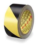 15F796 | Floor Tape Black Yellow 2 inx108 ft Roll