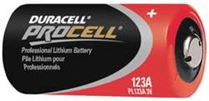 11W123 | Battery Lithium Size 123 3VDC PK12