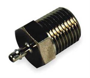 5NJD7 | Male Connector 10 32x1 8 In Barb Brass