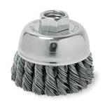 6JXD9 | Knot Wire Cup Brush Threaded Arbor