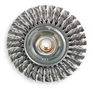6JXH8 | Wire Wheel Brush 4 1 2 in 3 16 in W