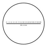 3H001 | Magnifier Measuring Scale 3 4 in
