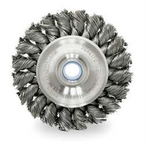 6JXE9 | Knot Wire Bevel Brush Threaded Arbor