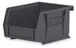 3HRY4 | F8698 Hang and Stack Bin Black Plastic 7 in