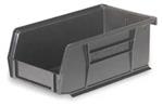 3HRX8 | F8647 Hang and Stack Bin Black Plastic 3 in