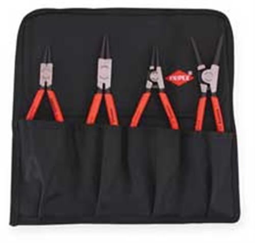 3JXP4 | Retaining Ring Plier Set 0 Deg 4 pc