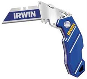 3KJD6 | Folding Utility Knife 5 3 4 in Blue