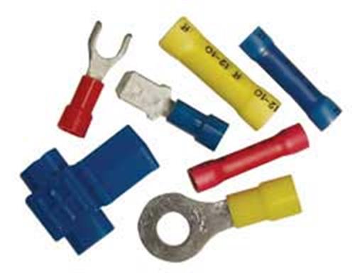 3KUN1 | Crimp Conn Kit Cu Vinyl 22 AWG 10 AWG