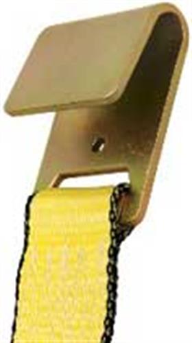 3LLG1 | M6851 Tie Down Strap Flat Hook Green