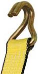 3LLG3 | M6890 Tie Down Strap Wire Hook Green