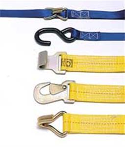3LLH6 | Tie Down Strap Ratchet Poly 27 ft.