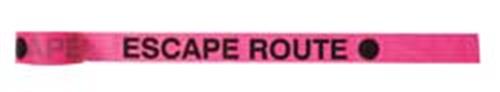 3LUX5 | Flagging Tape Pnk Glo Blk 150ft 1 3 16In