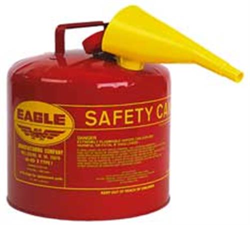 3NKR5 | Type I Safety Can Steel Red