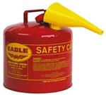 3NKR5 | Type I Safety Can Steel Red