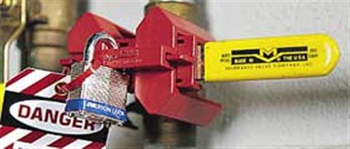 3TAP1 | Ball Valve Lockout Blue 1 2 to 2 1 2 In.