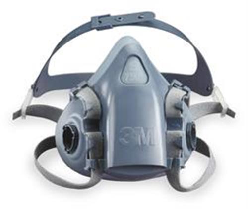 3PB39 | F9175 Half Mask Respirator Silicone Blue Gray