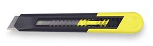 3Q018 | Utility Knife 6 1 2 in Black Yellow