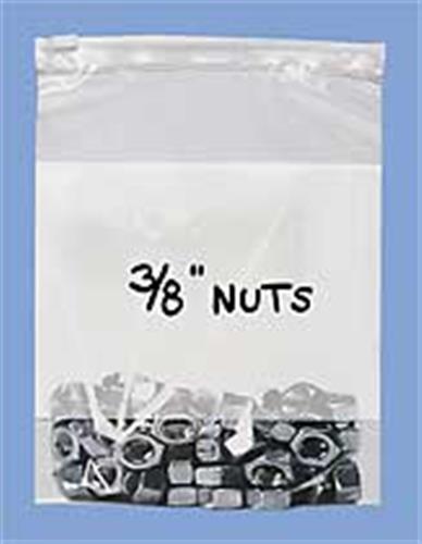 3RB15 | Reclosable Poly Bag Slide Seal PK250