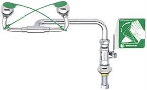 3RVF7 | Eyewash Deck Mount 15 W 11 1 2 D