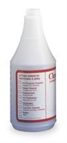 3U592 | Spray Bottle 24 oz 8 1 2 H White