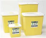3UTC1 | Chemo Waste Container Yellow 2 gal PK5