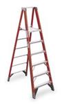 3W186 | Platform Stepladder 6 ft FGL 375 lb.