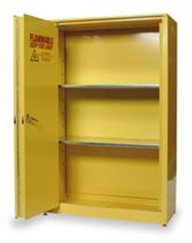 3W313 | Flammable Safety Cabinet 45 gal Yellow