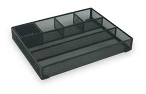 3WFG8 | Drawer Organizer Black 2 3 8 H