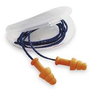 3WU28 | Ear Plugs Corded Flanged 25dB PK100