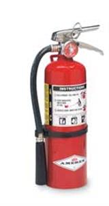 3YWL7 | Fire Extinguisher Steel Red ABC