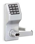6JD80 | Electronic Lock Satin Chrome 12 Button