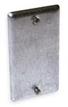 4A240 | Electrical Box Cover Galvanized Zinc