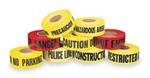 6UTA8 | Barricade Tape Yellow 1 000 ft L 3 in