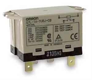 4A710 | H8129 EnclosedPower Relay 24VAC SPST NO 4Pin