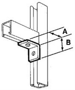 4A979 | Corner Connector 90 Degrees Steel
