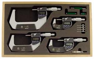 4CGG3 | Micrometer Set 0 4In 0.00005In 4Pc