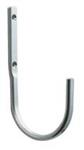 4CRV4 | Hook Silver Stainless Steel 4 11 32 in D